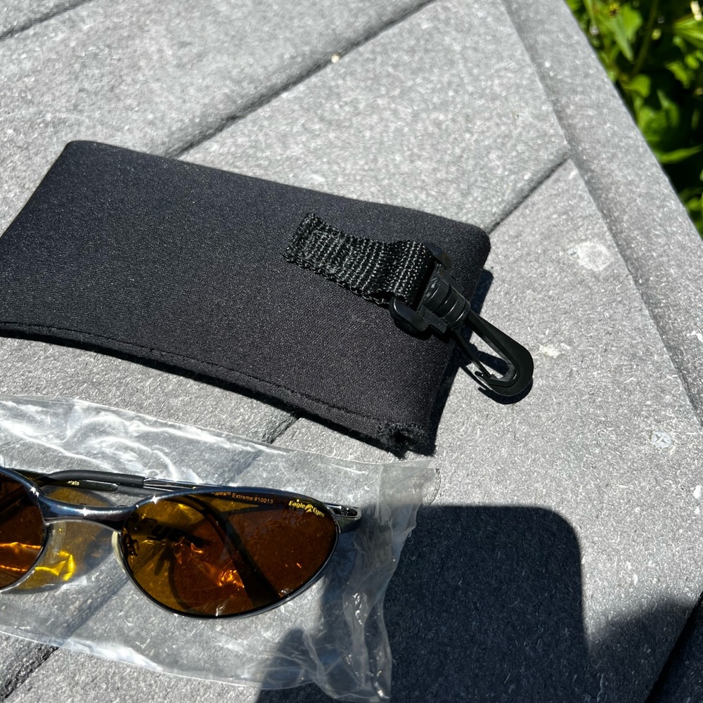 CLEARANCE Men’s Eagle Eyes Tinted Sunglasses with Cleaner and Case! - Picture 2 of 16